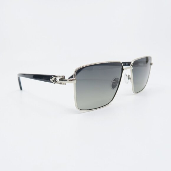 Paul Vosheront PV 632S C2 23KGP Silver/Grey Gradient, Rimless, New Sunglasses. - Picture 3 of 10